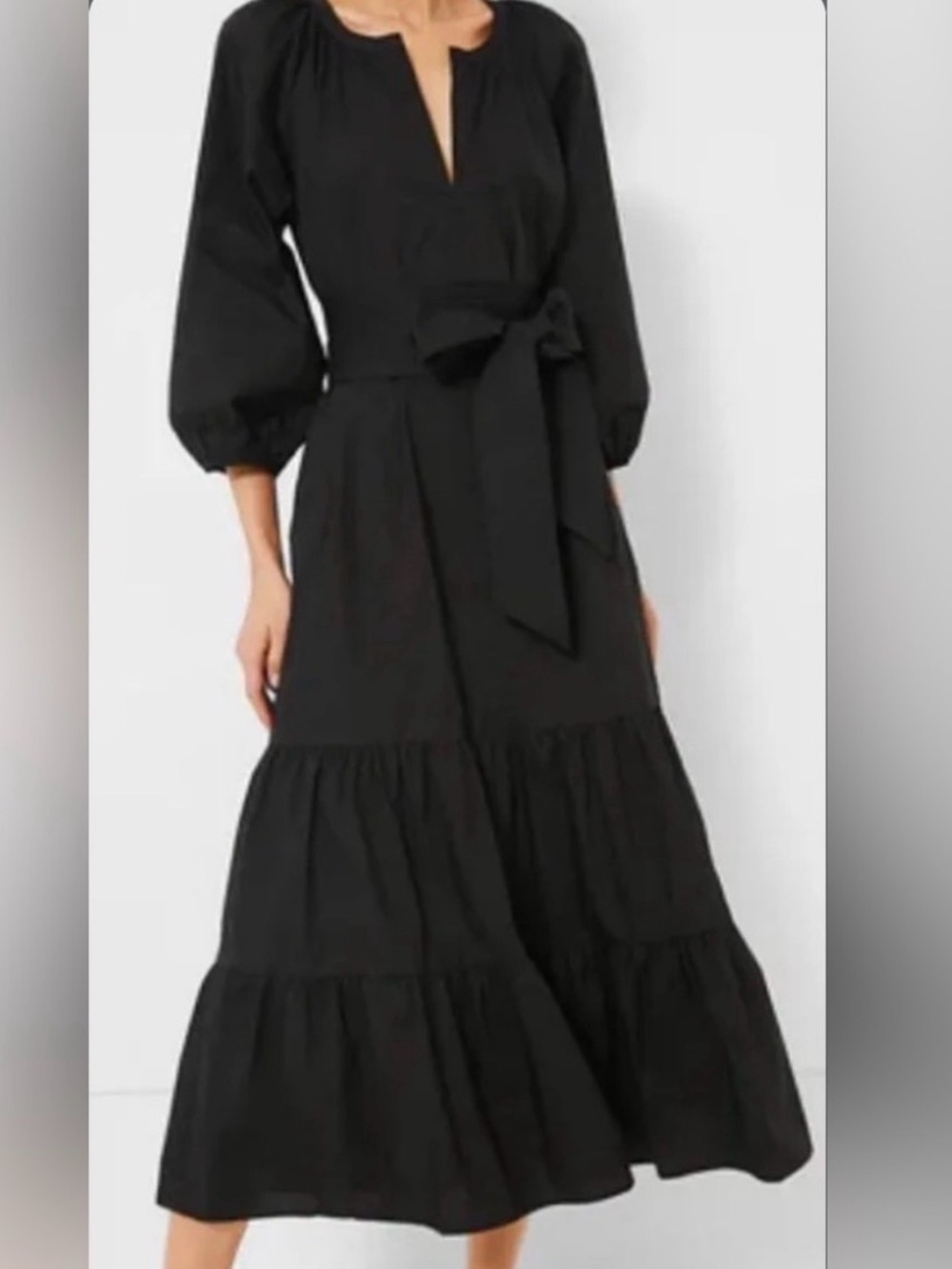 Tuckernuck Black Lyles Maxi Dress
